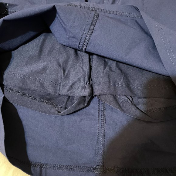 Baleaf Womens  SKIRT WITH SHORTS Skorts Navy Blue, size M ,new with tag - Picture 6 of 9